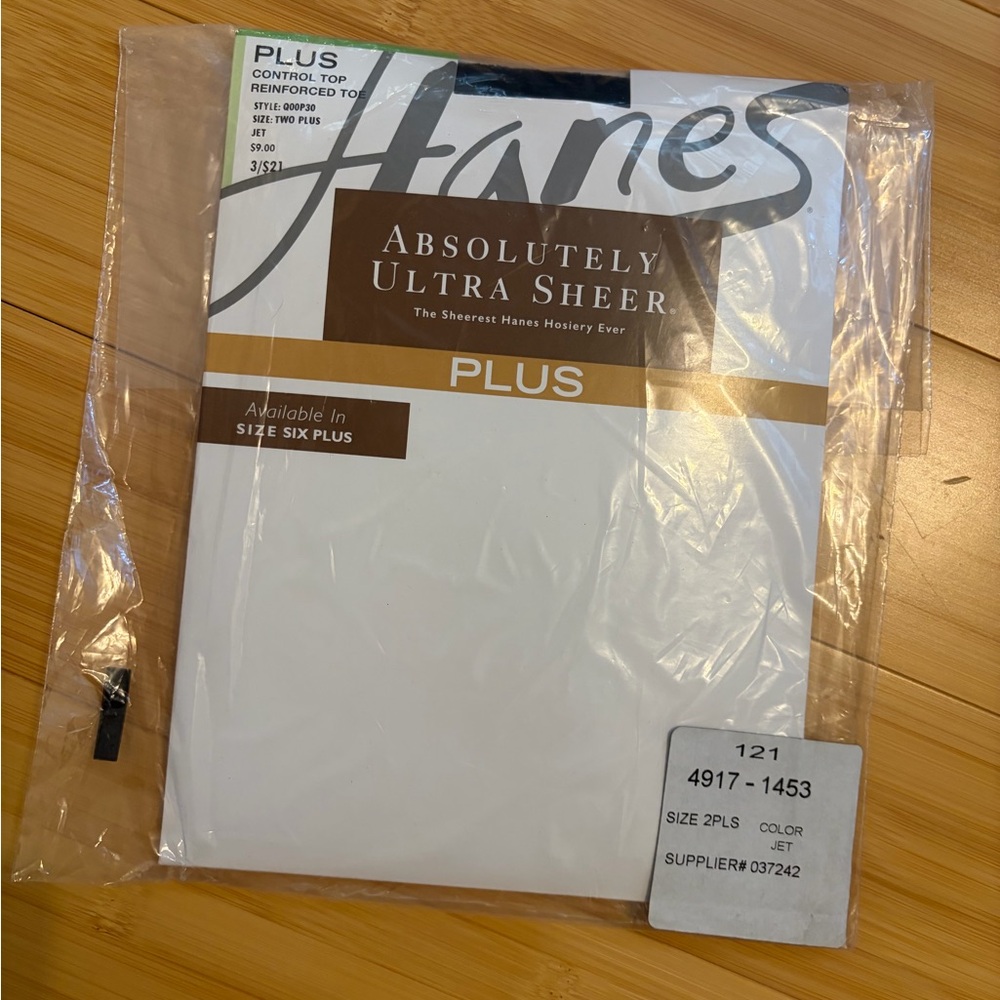 Hanes absolutely ultra sheer pantyhose with control top